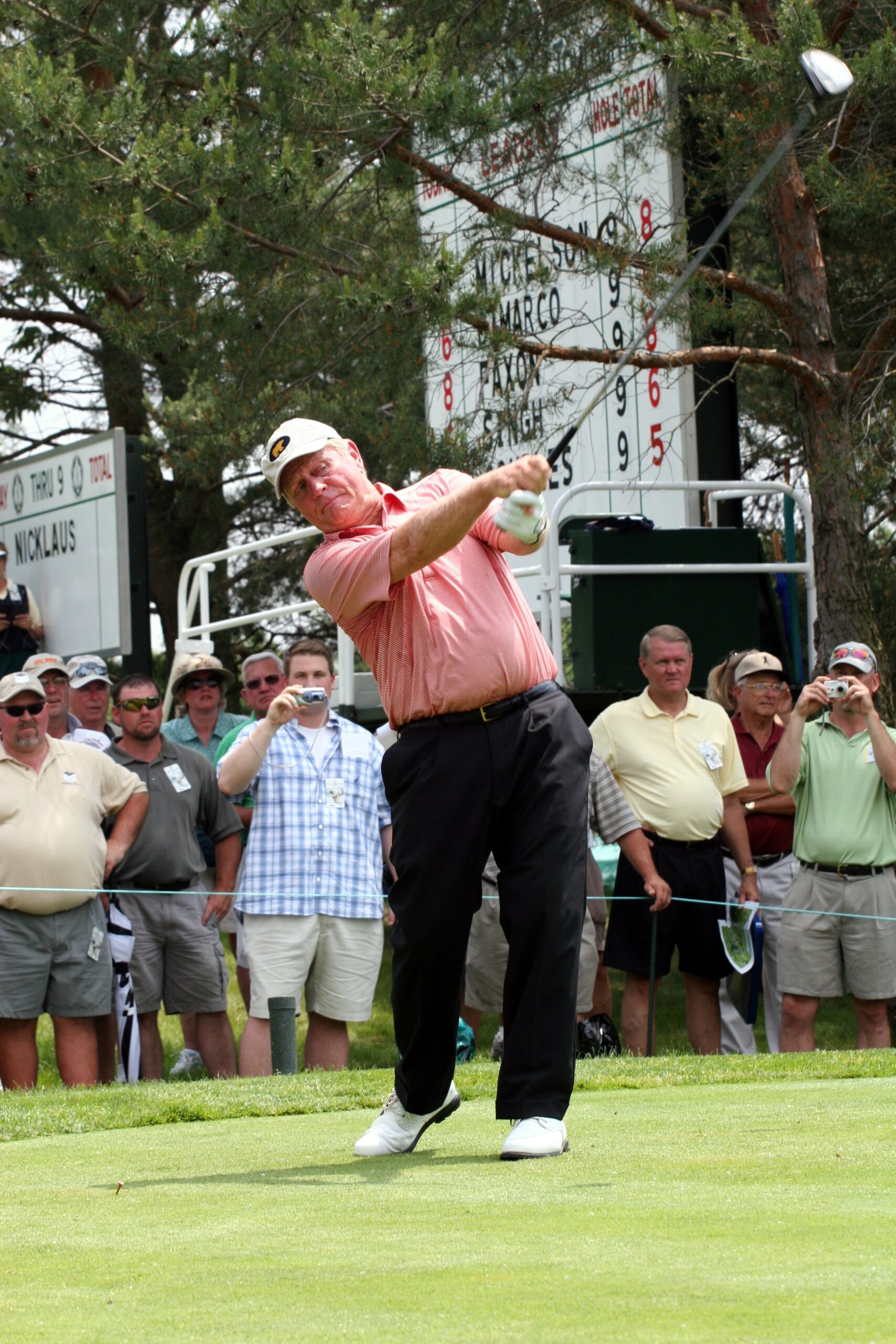 Jack,Nicklaus,At,The,2006,Memorial,Tournament,Tees,Off,#